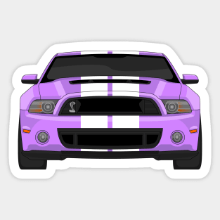 MUSTANG SHELBY GT500 VIOLET Sticker